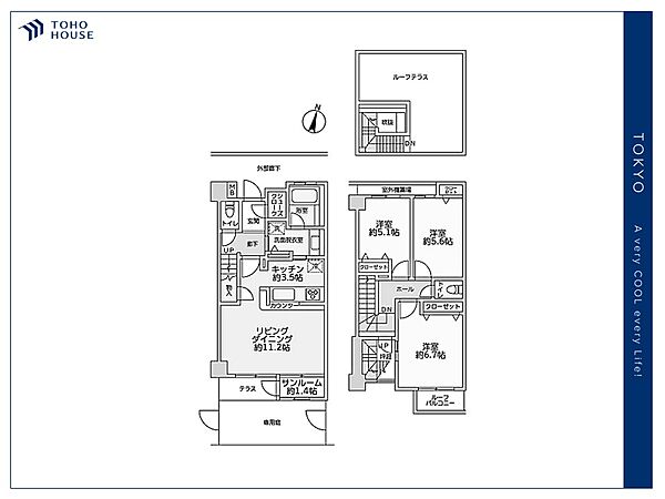 【floor plan】間取り