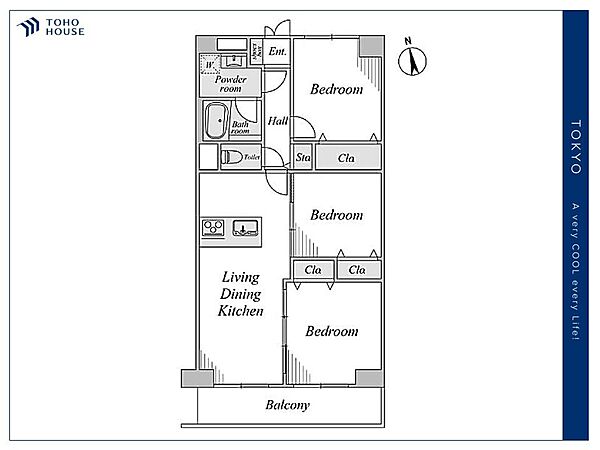 【floor plan】間取り