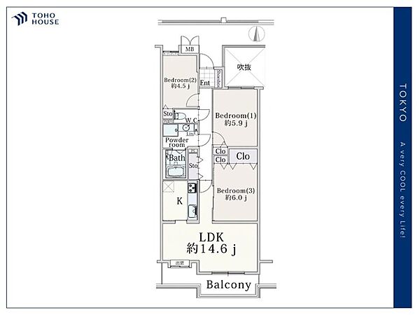 【floor plan】間取り