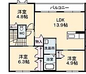 福山市神辺町字箱田 2階建 築17年のイメージ
