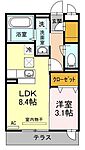 福山市川口町１丁目 3階建 築8年のイメージ