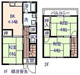 尾道市吉和町 2階建 築33年のイメージ