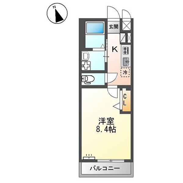 同じ建物の物件間取り写真 - ID:234023834368