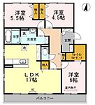 福山市南手城町２丁目 3階建 築17年のイメージ