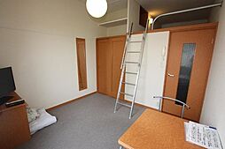 井原鉄道 湯野駅 徒歩5分の賃貸アパート 2階1Kのリビング/ダイニング