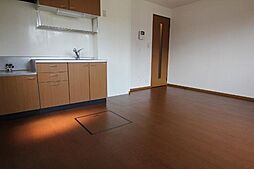 JR山陽本線 東尾道駅 徒歩10分の賃貸アパート 1階2LDKのリビング/ダイニング