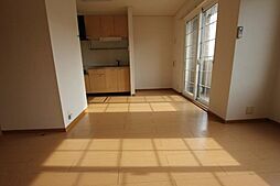 JR福塩線 駅家駅 徒歩10分の賃貸アパート 1階1LDKのリビング/ダイニング