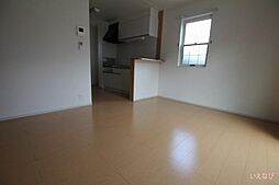 井原鉄道 子守唄の里高屋駅 徒歩10分の賃貸アパート 2階2LDKのリビング/ダイニング