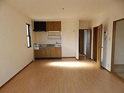 JR山陽本線 東尾道駅 徒歩15分の賃貸アパート 1階2LDKのリビング/ダイニング