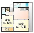 ビレッジハウス能島1号棟1階4.3万円