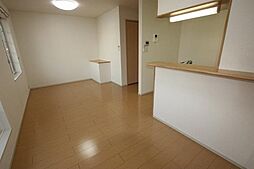 JR福塩線 備後本庄駅 徒歩5分の賃貸アパート 2階1LDKのリビング/ダイニング