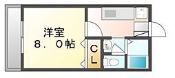 間取図画像 1K