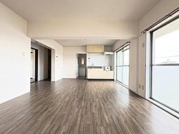 JR山陽本線 東福山駅 徒歩31分の賃貸マンション 4階2LDKのリビング/ダイニング