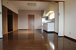 JR山陽新幹線 新尾道駅 徒歩10分の賃貸アパート 1階2LDKのリビング/ダイニング