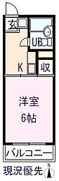 間取図画像 1K