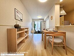 JR山陽本線 松永駅 徒歩10分の賃貸アパート 1階1LDKのリビング/ダイニング