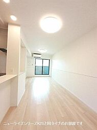 JR山陽本線 大門駅 徒歩15分の賃貸アパート 2階2LDKのリビング/ダイニング