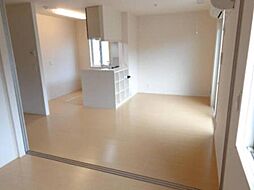 JR山陽本線 東福山駅 徒歩22分の賃貸アパート 2階1LDKのリビング/ダイニング