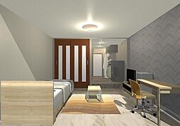 JR山陽本線 福山駅 徒歩29分の賃貸アパート 1階1Kのリビング/ダイニング