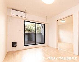 JR福塩線 近田駅 徒歩9分の賃貸アパート 2階2LDKのリビング/ダイニング