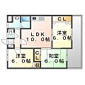 サンシャトー2階5.5万円
