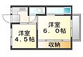 ビレッジハウス上成1号棟2階3.3万円