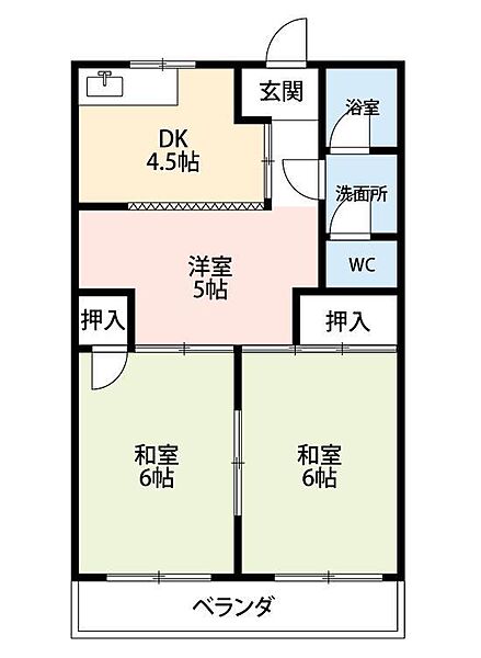 同じ建物の物件間取り写真 - ID:222015597212