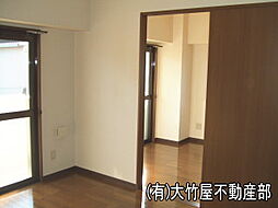 井原鉄道 井原駅 徒歩10分の賃貸マンション 3階2LDKの室内