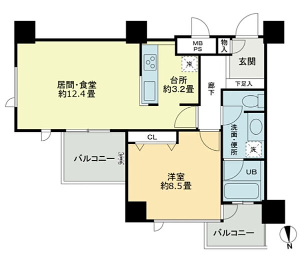 同じ建物の物件間取り写真 - ID:227082580848