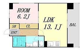 S-FORT桜川  ｜ 大阪府大阪市浪速区幸町3丁目（賃貸マンション1LDK・1階・44.03㎡） その2