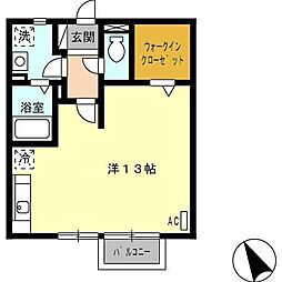 間取図画像 ワンルーム