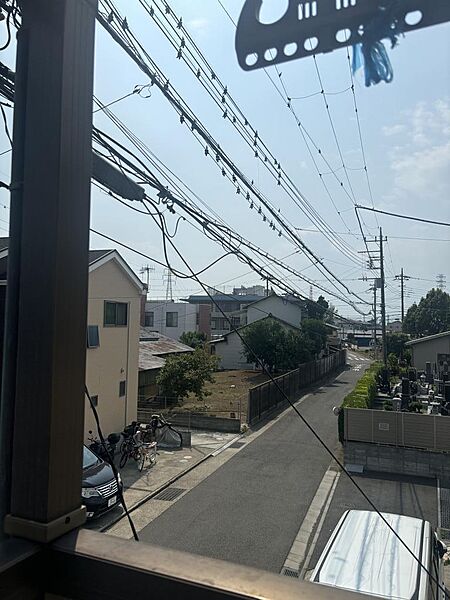 既存建物バルコニーからの景観