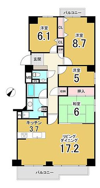間取り：301000105408
