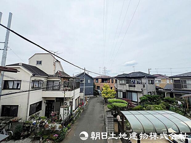 【バルコニー】開放感を感じるバルコニーからの眺望です