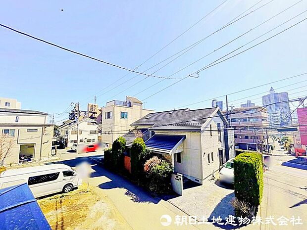 【眺望】開放的なバルコニーからの眺望。