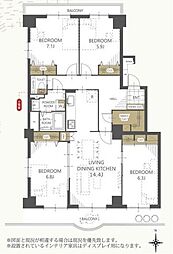 北柏ライフタウン松葉町4丁目第1団地7号棟