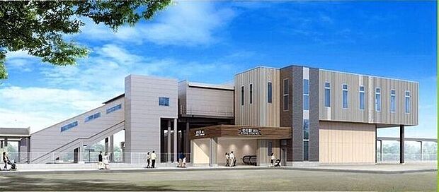 ※流山市より引用もちろん、初石駅西口も綺麗になります！