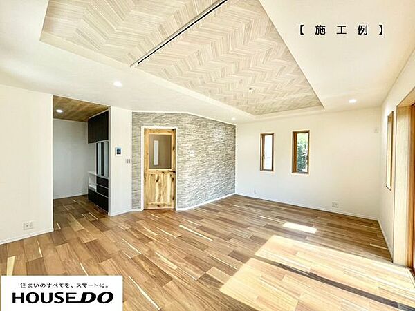 建築施工例　弊社で夢のマイホームを建築しませんか♪