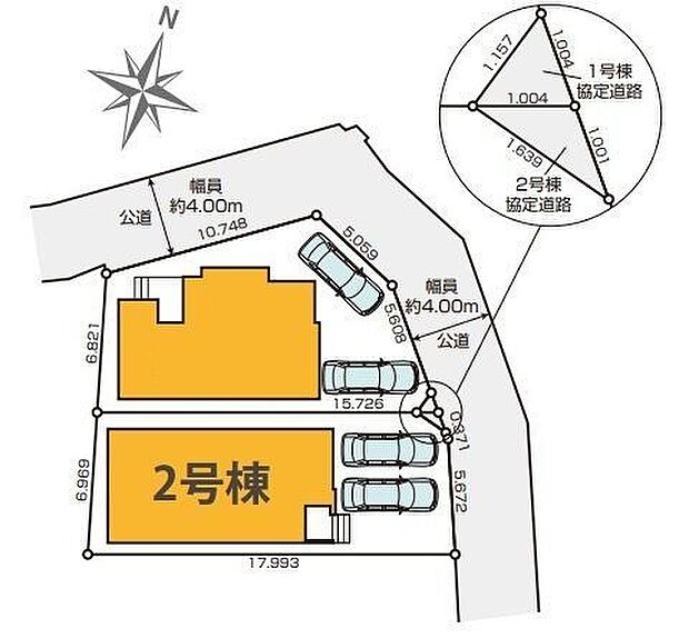 並列2台駐車可能♪※車種に制限がある場合があります。