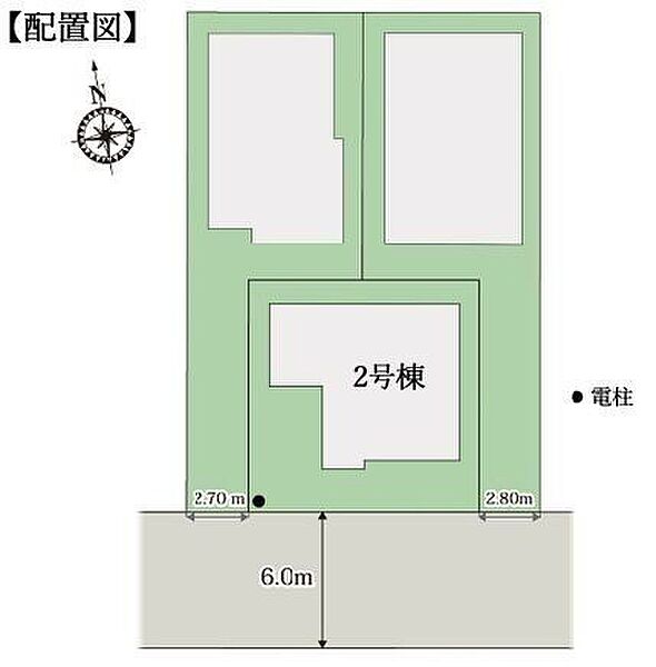 南道路なので、日差しの恩恵を存分に受けることができます！