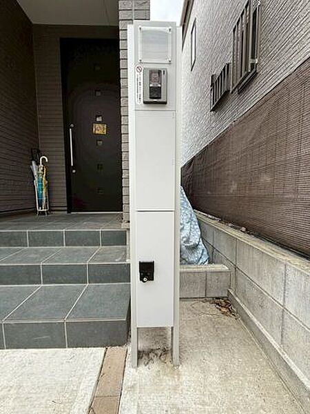 モニター付きインターホンで安心！