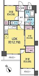 ライオンズマンション常盤平 3LDKの間取図画像