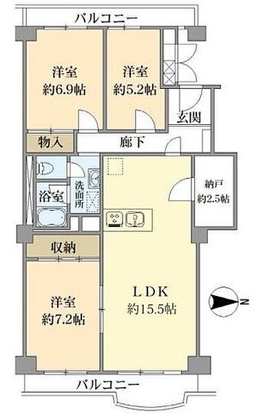 間取り：312001292695