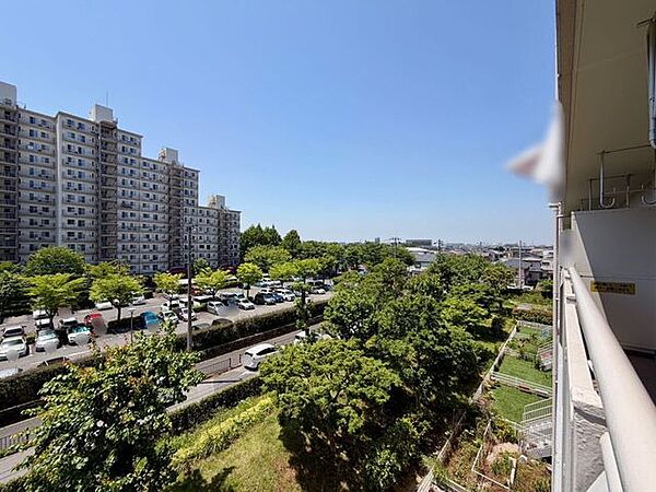 緑が溢れる前庭に癒されます♪流山と三郷の花火も見えます♪