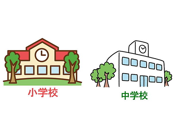 有瀬小学校　徒歩約 28分　 伊川谷中学校　徒歩約 38分