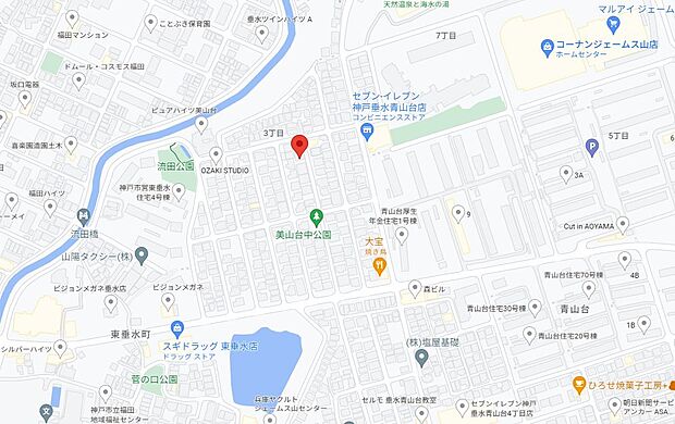 物件現地：神戸市垂水区本多聞6-3-1
