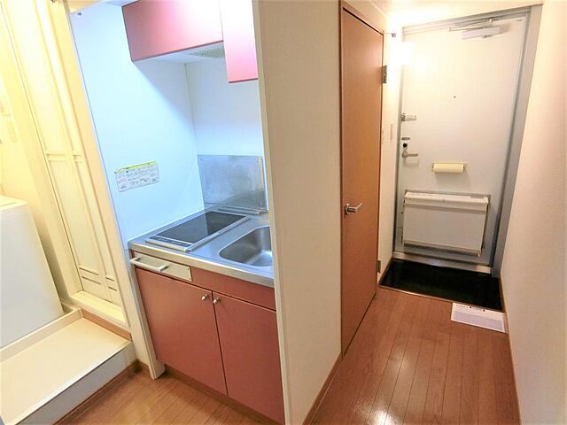 ２口電気コンロ完備です。