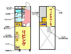 2階 / 1K / 19.87㎡