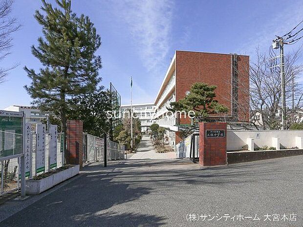 さいたま市立三橋中学校 撮影日(2023-02-15) 1120m