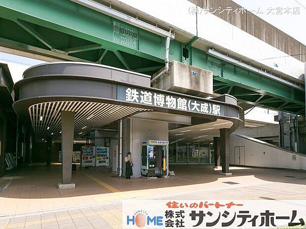 埼玉新都市交通「鉄道博物館」駅 撮影日(2021-05-04) 720m